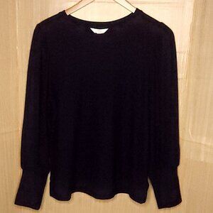 LC Lauren Conrad New Navy Blue Soft Ribbed Top XXL